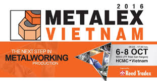 06-08/10/2016: MIDA tham dự METALEX VN 2016 -  Tại SECC HCM - Triển lãm Quốc tế lần thứ 10 về Công cụ Cơ khí và các giải pháp Cải tiến Sản xuất Gia công Kim loại.